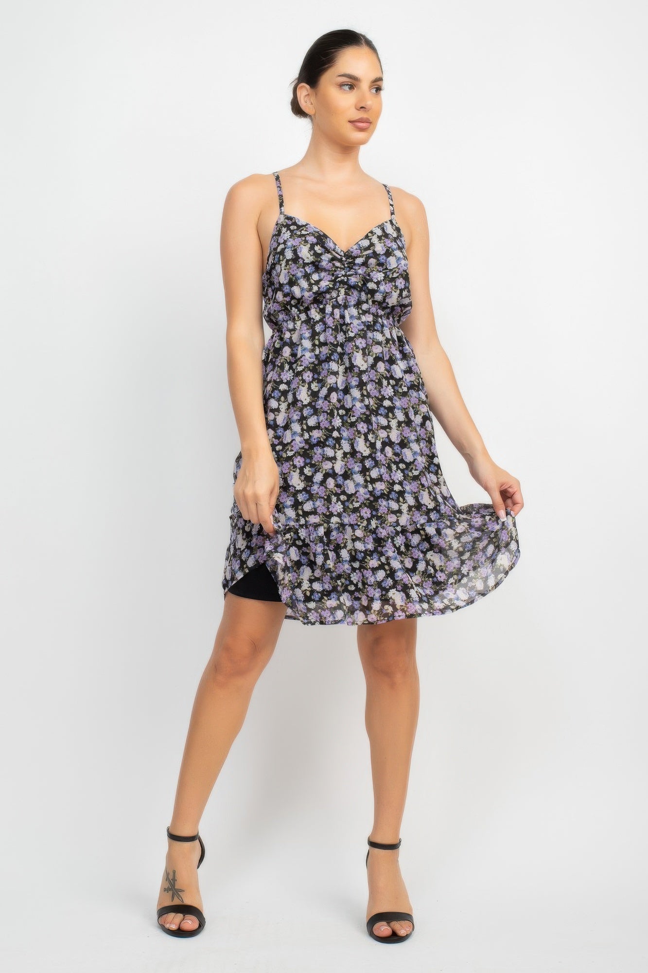 Double Strap Back Mini Dress - Wear Arielle