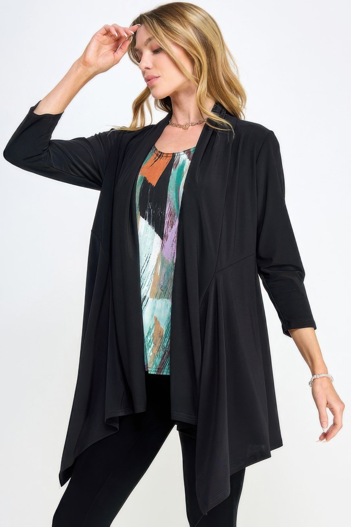 Draped Quarter Jacket - Wear Arielle