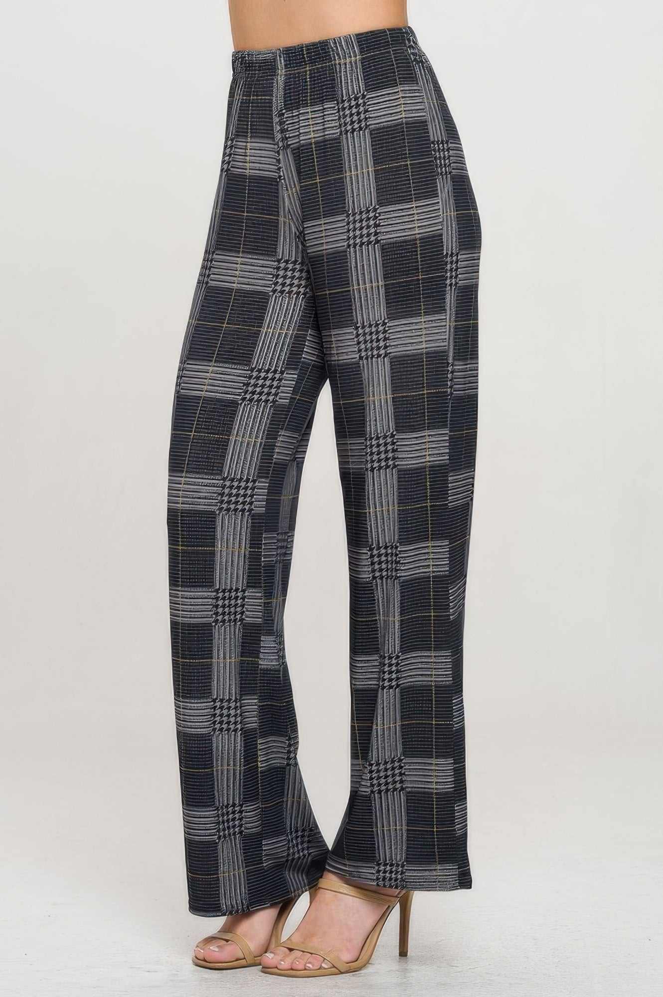 Elastic Waistband Wide Leg Pant - Wear Arielle