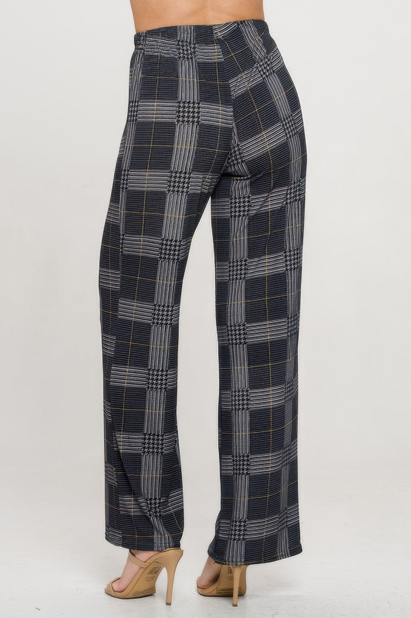 Elastic Waistband Wide Leg Pant - Wear Arielle