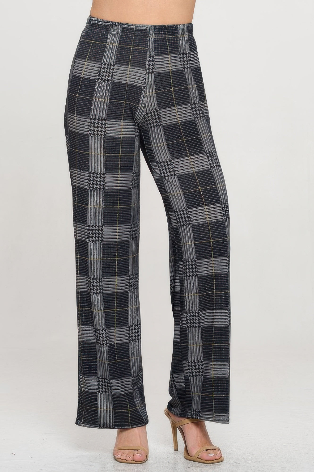 Elastic Waistband Wide Leg Pant - Wear Arielle