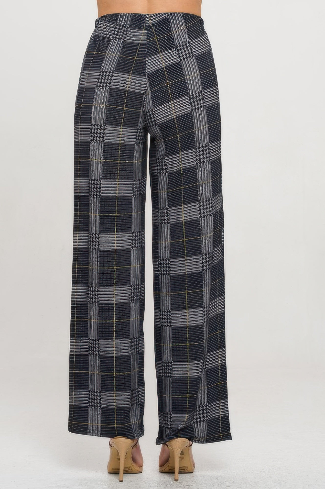 Elastic Waistband Wide Leg Pant - Wear Arielle