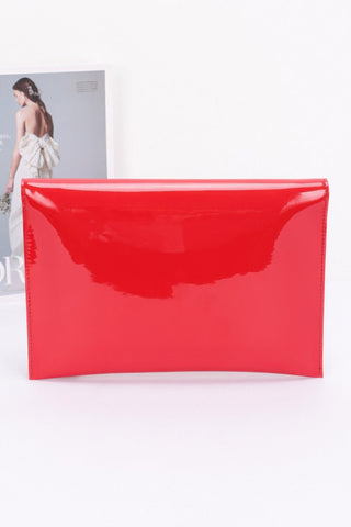 Enamel Envelope Clutch - Wear Arielle
