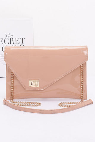 Enamel Envelope Clutch - Wear Arielle