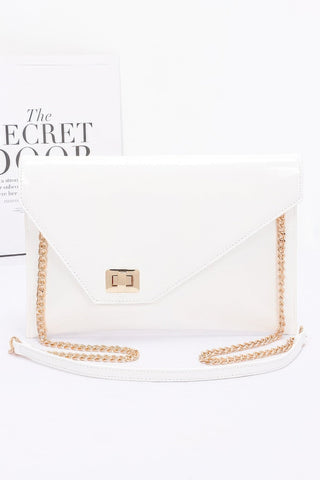 Enamel Envelope Clutch - Wear Arielle