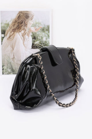 Enamel Frame Shoulder Bag - Wear Arielle