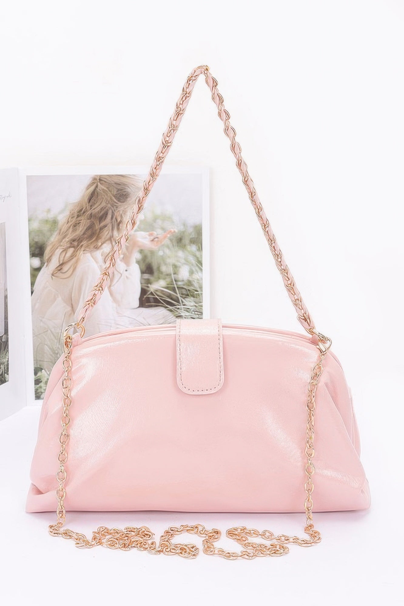 Enamel Frame Shoulder Bag - Wear Arielle