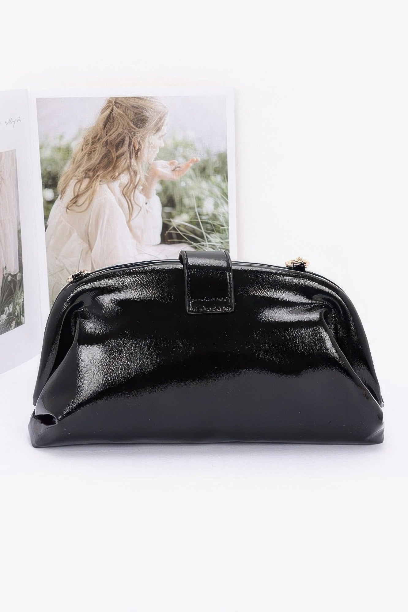 Enamel Frame Shoulder Bag - Wear Arielle
