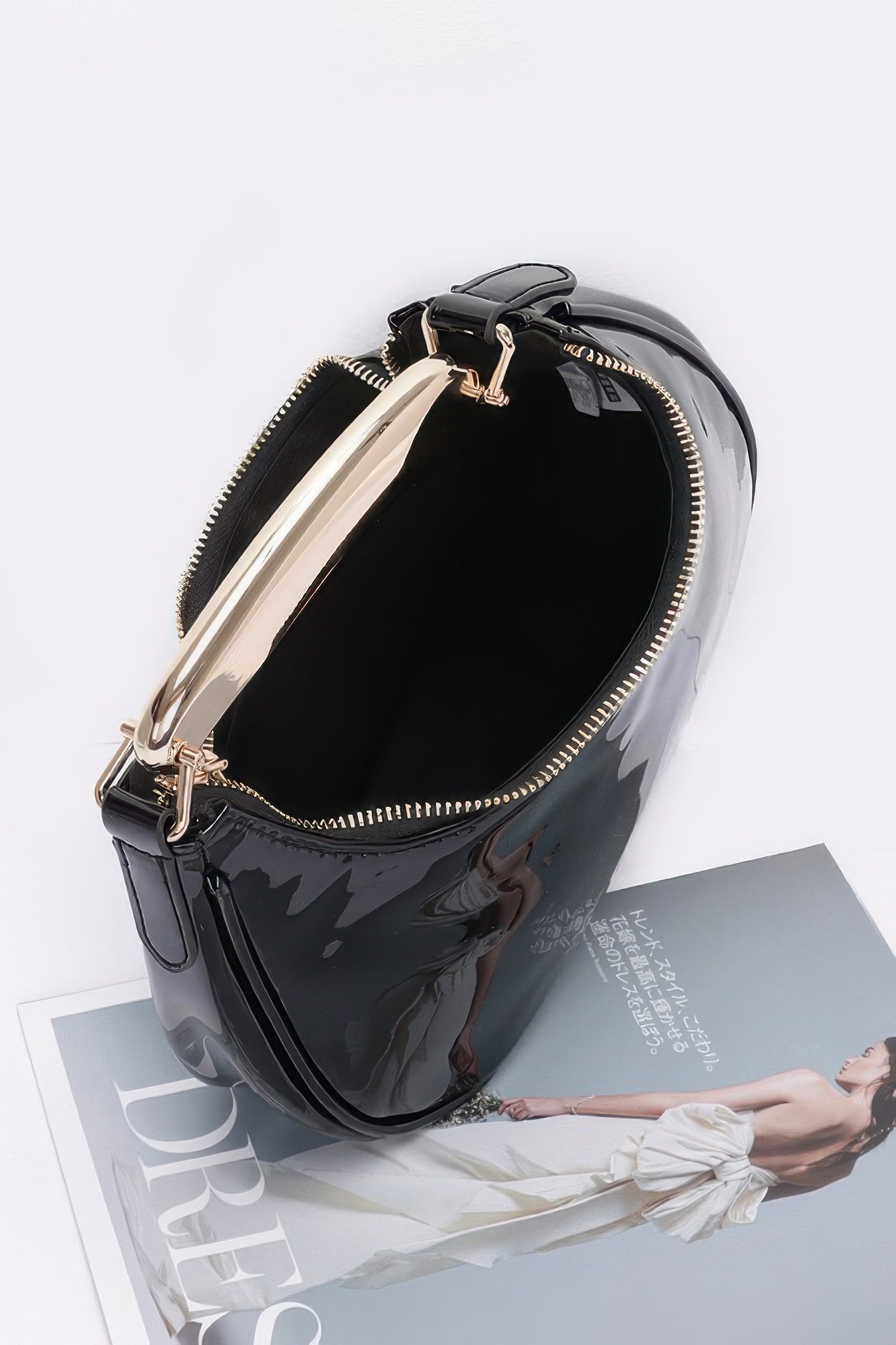 Enamel Metal Handle Bag - Wear Arielle