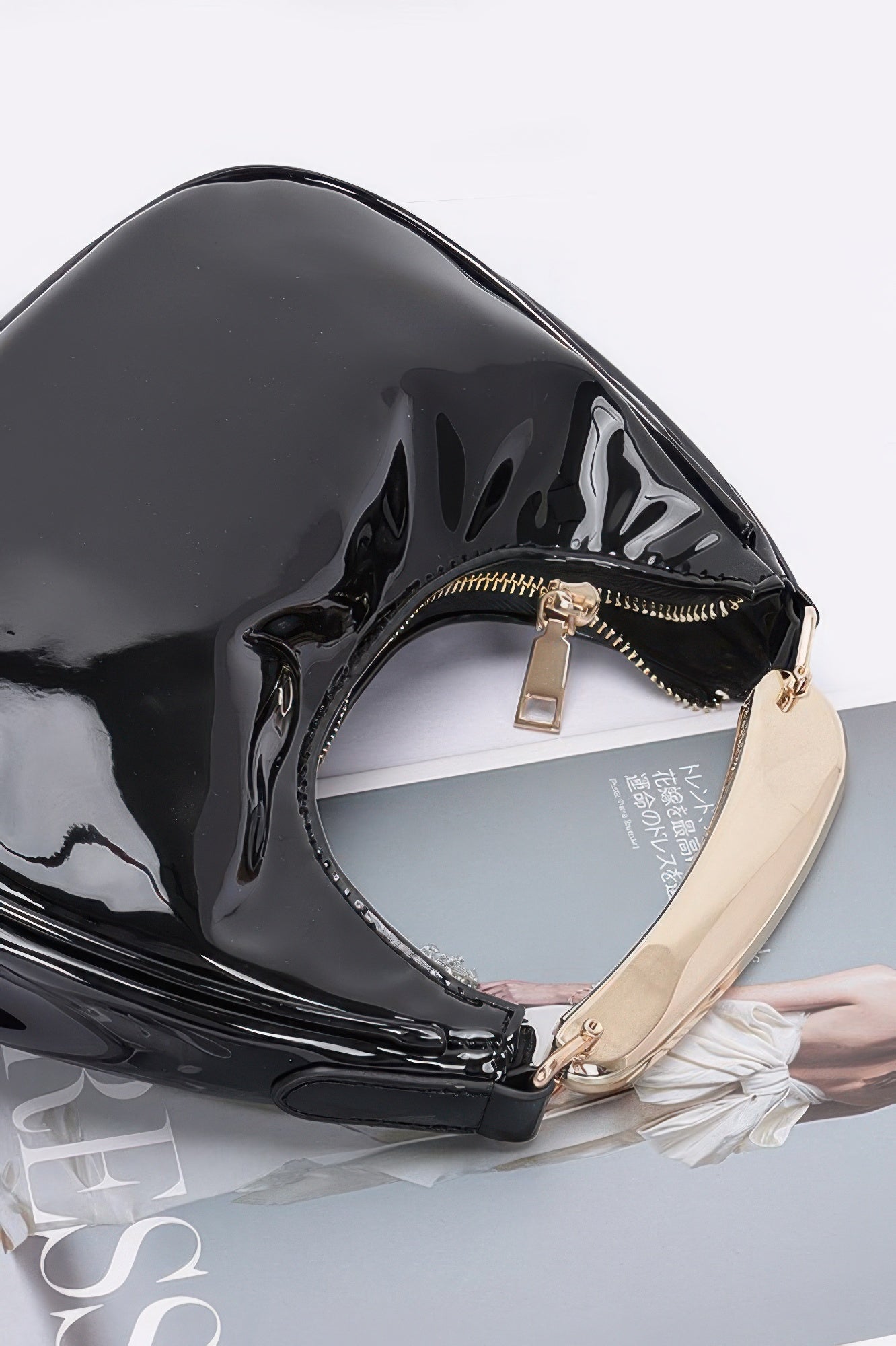 Enamel Metal Handle Bag - Wear Arielle