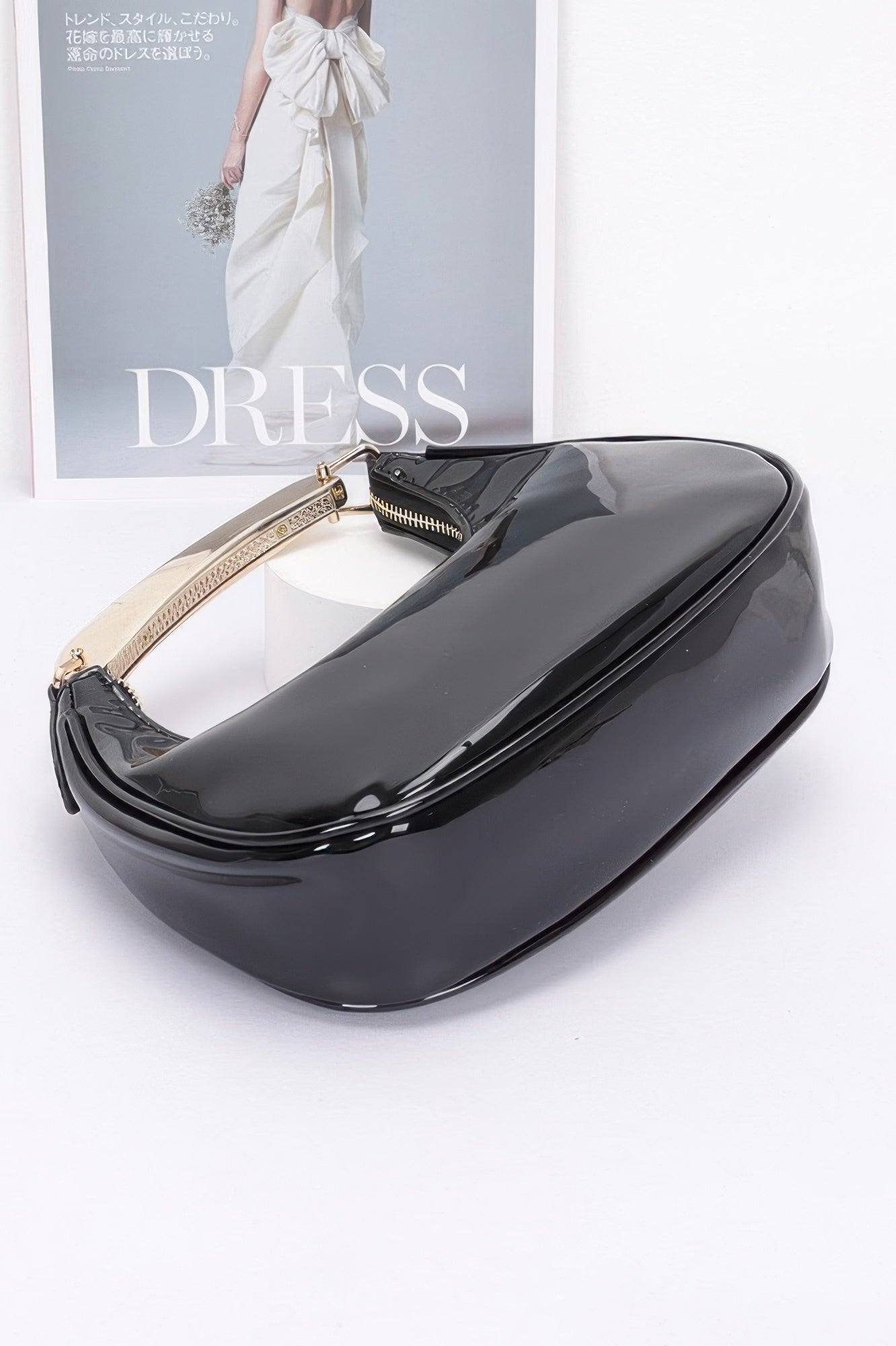 Enamel Metal Handle Bag - Wear Arielle