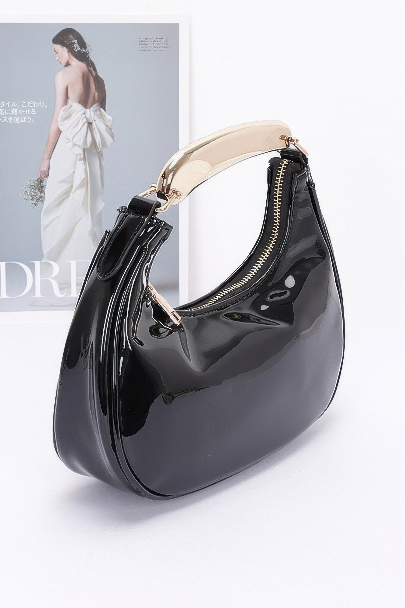 Enamel Metal Handle Bag - Wear Arielle