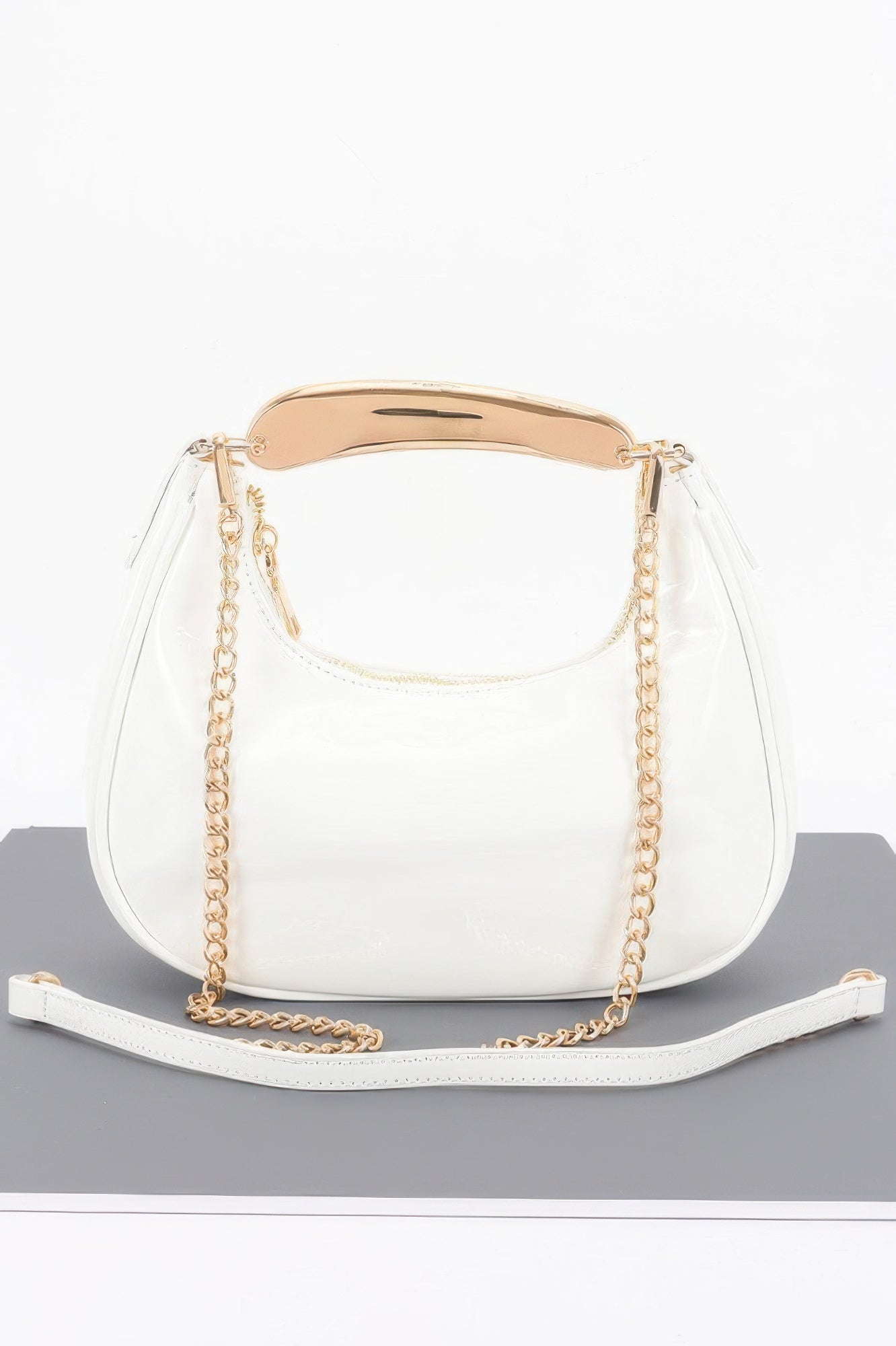 Enamel Metal Handle Bag - Wear Arielle