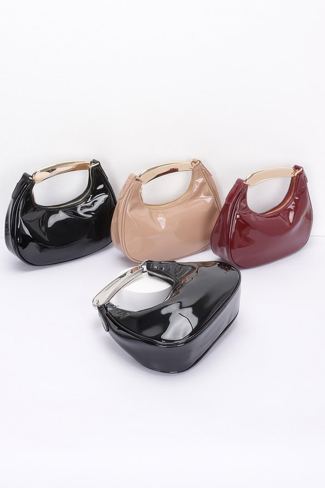 Enamel Metal Handle Bag - Wear Arielle