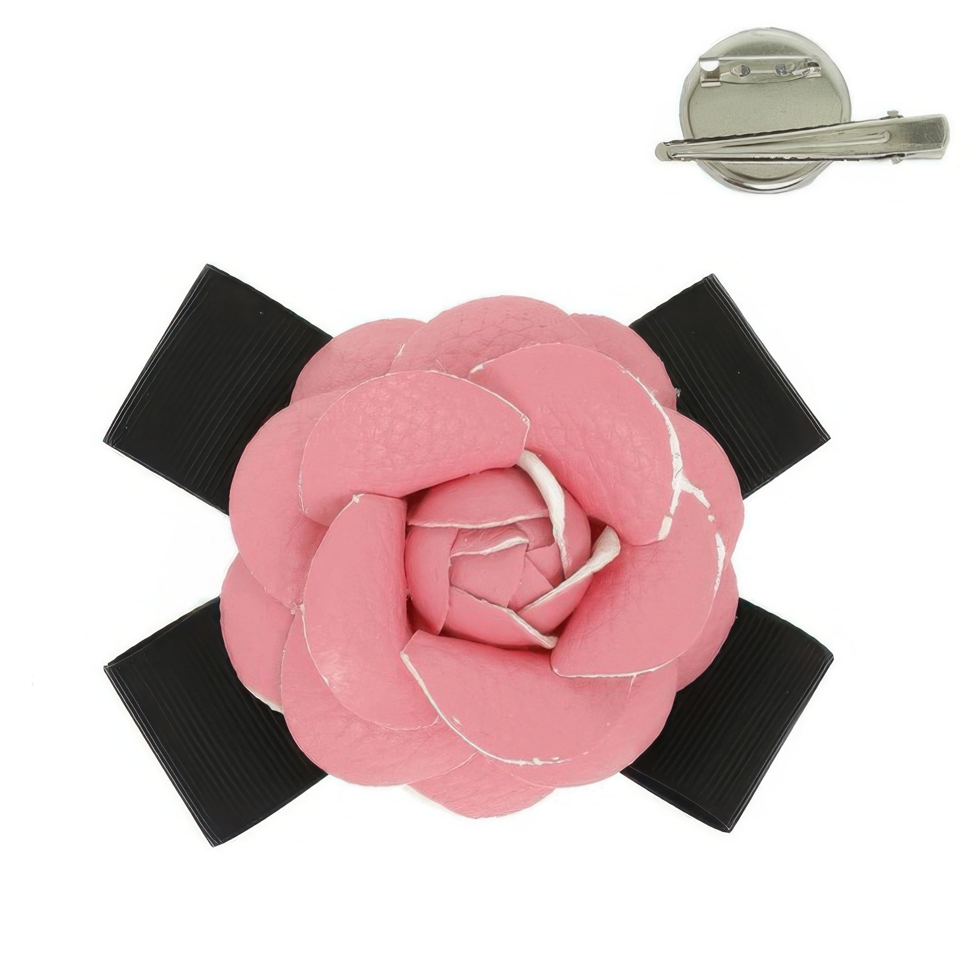 Fabric Rose Hair Clip / Brooch Pin - Wear Arielle