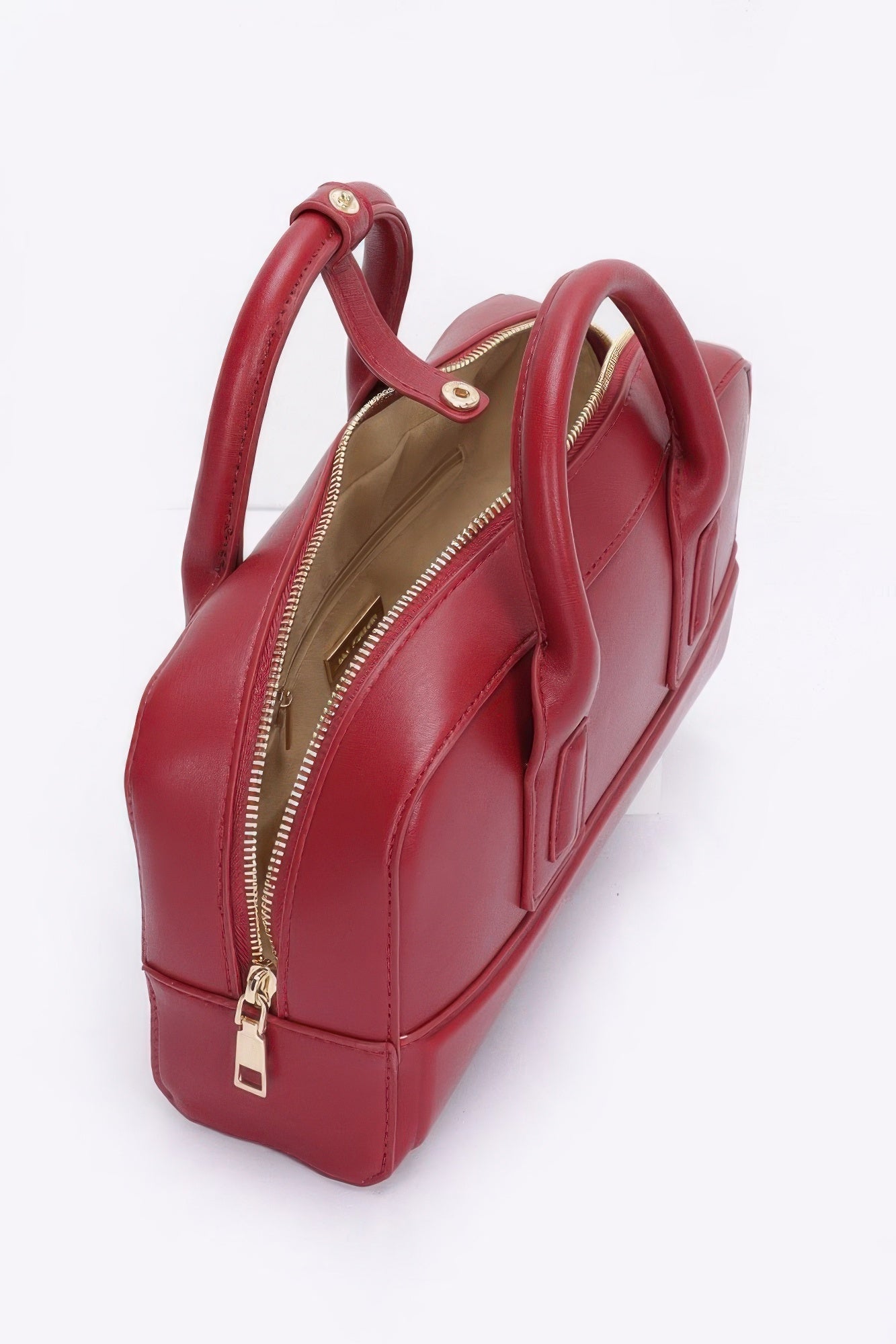 Faux Leather Handbag - Wear Arielle