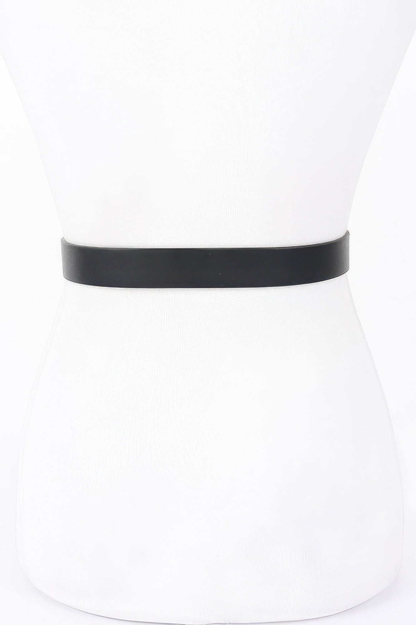 Faux Leather Multi Metal Buckle Belt - Wear Arielle