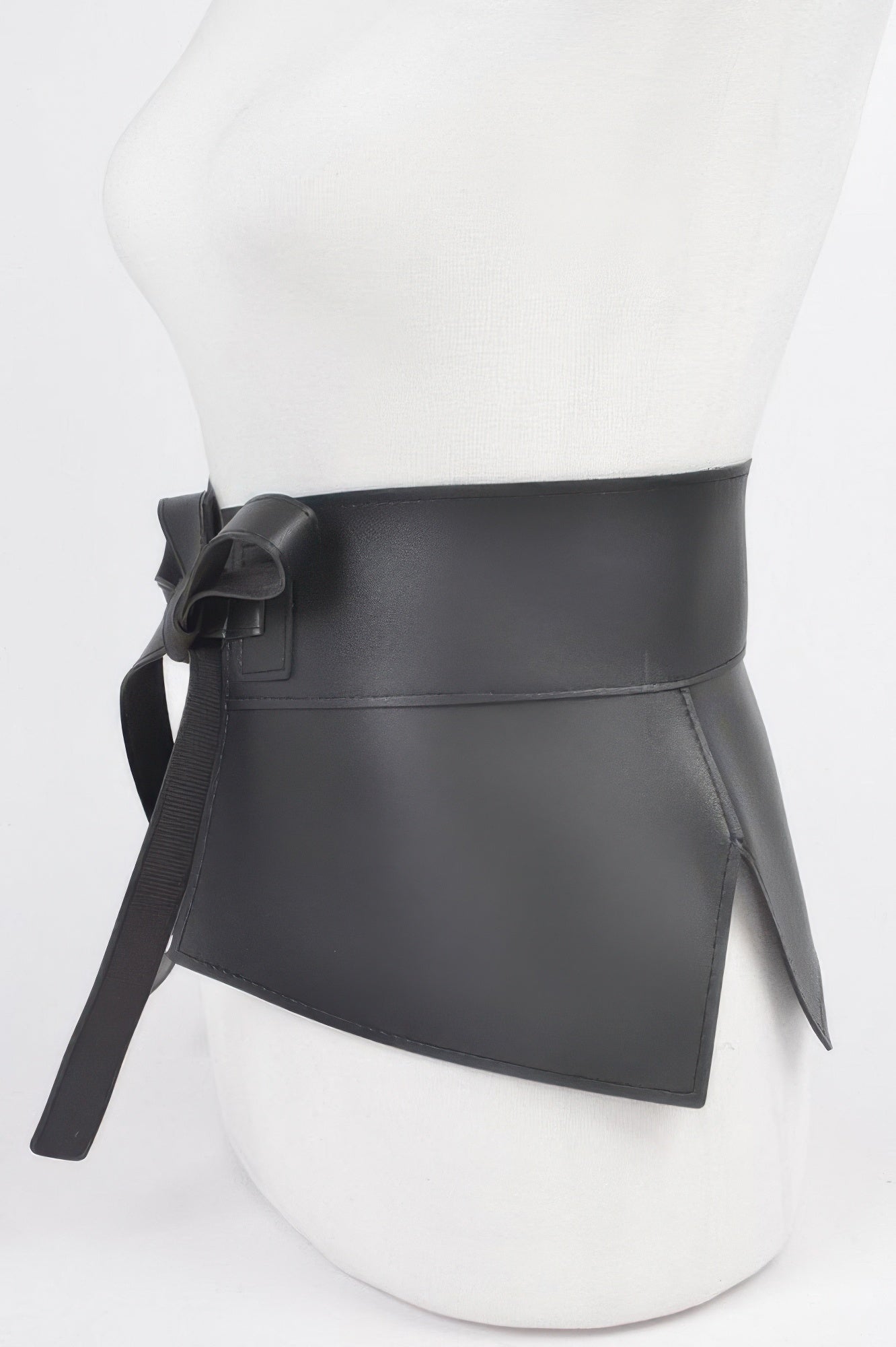 Faux Leather Skirt Belt - Wear Arielle