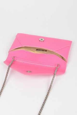 Faux Leather Small Envelope Clutch - Wear Arielle