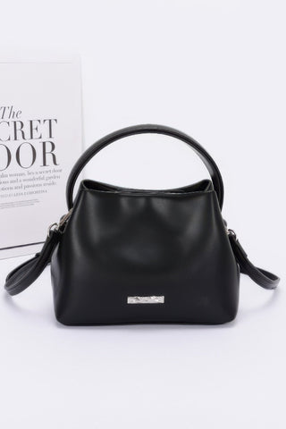 Faux Leather Tote Bag - Wear Arielle
