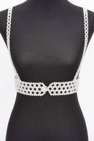 Faux Pearl Harness - Wear Arielle