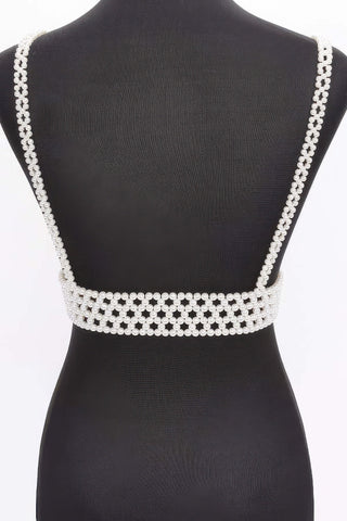 Faux Pearl Harness - Wear Arielle