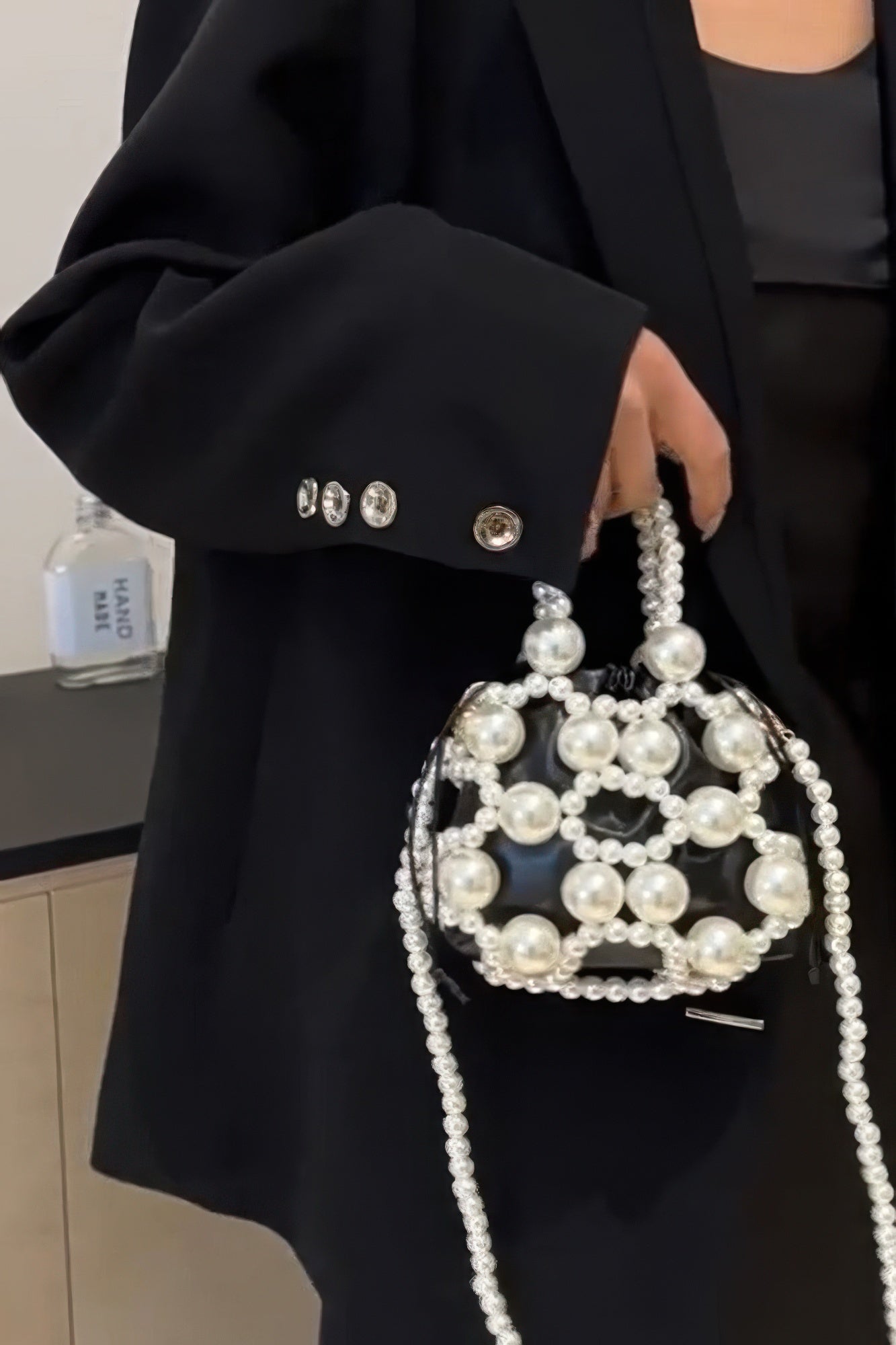 Faux Pearl Party Clutch W/pouch - Wear Arielle