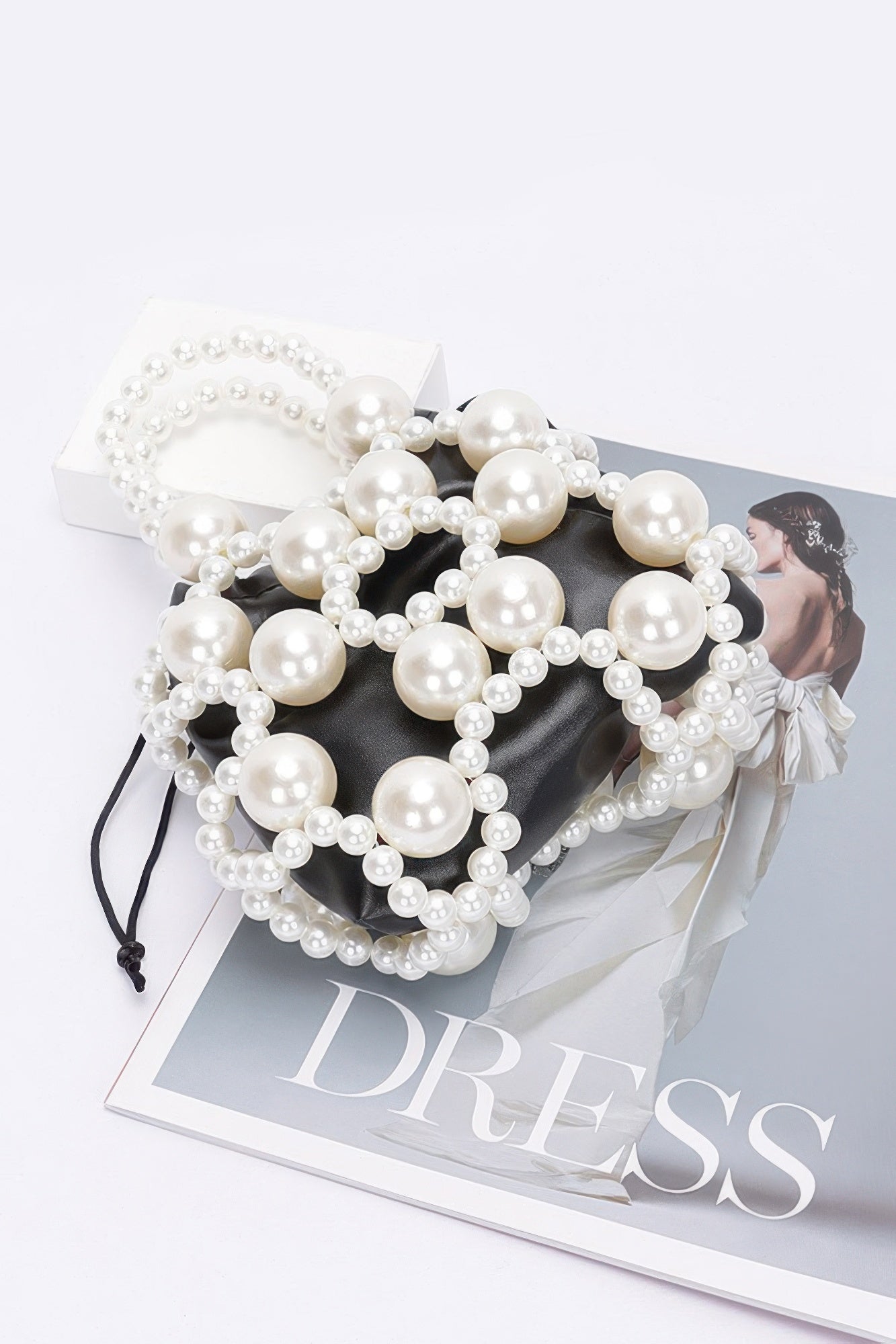 Faux Pearl Party Clutch W/pouch - Wear Arielle