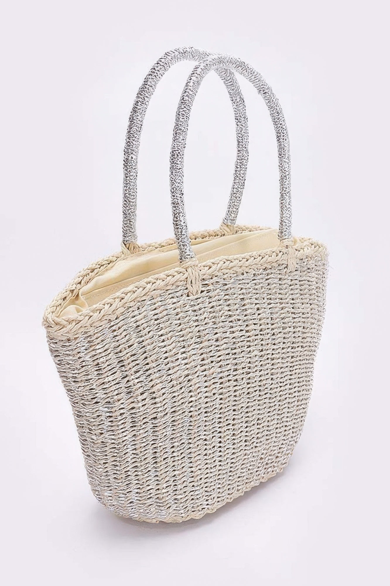 Faux Straw Sunshine Tote - Wear Arielle