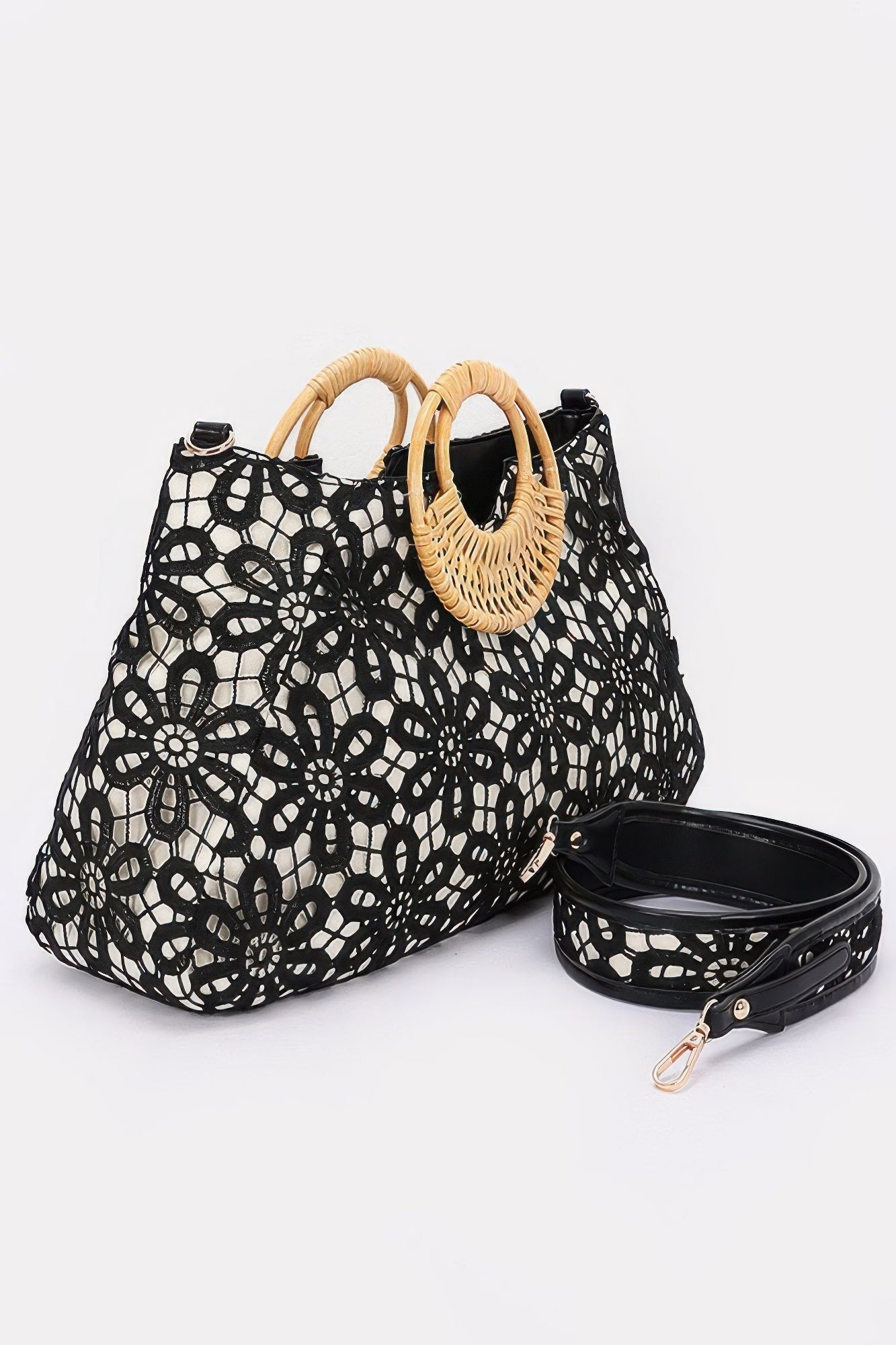 Faux Top Case Clutch - Wear Arielle