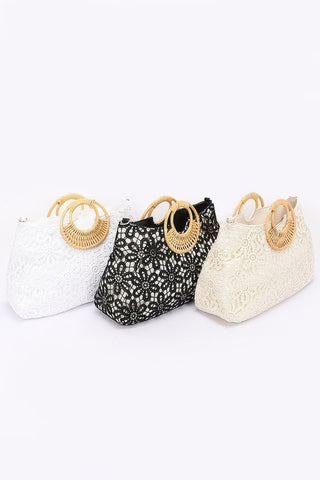 Faux Top Case Clutch - Wear Arielle