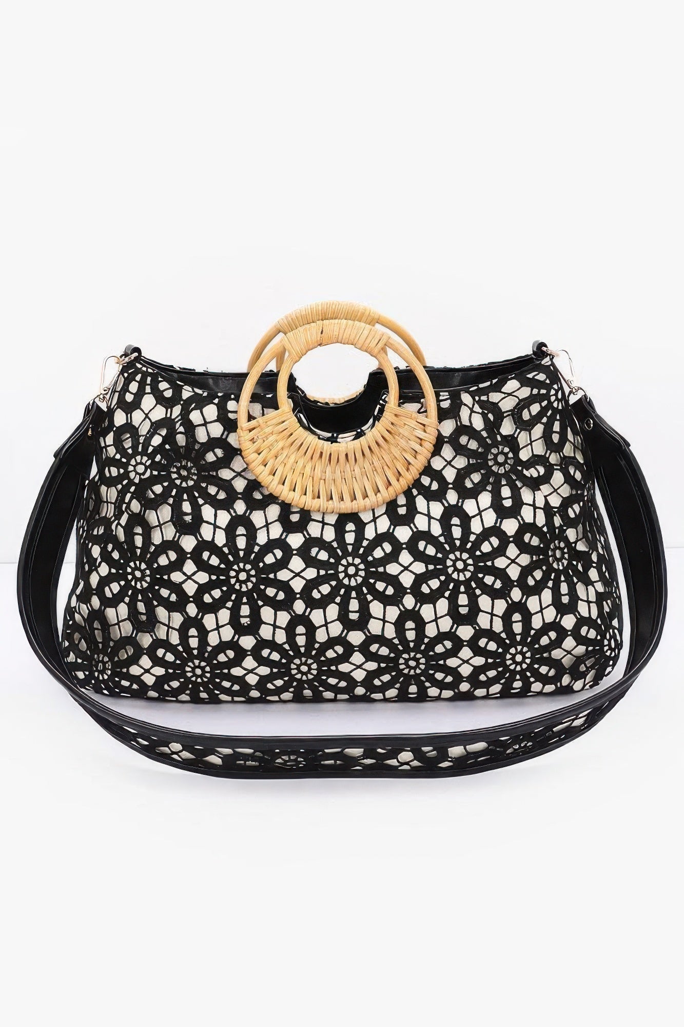 Faux Top Case Clutch - Wear Arielle