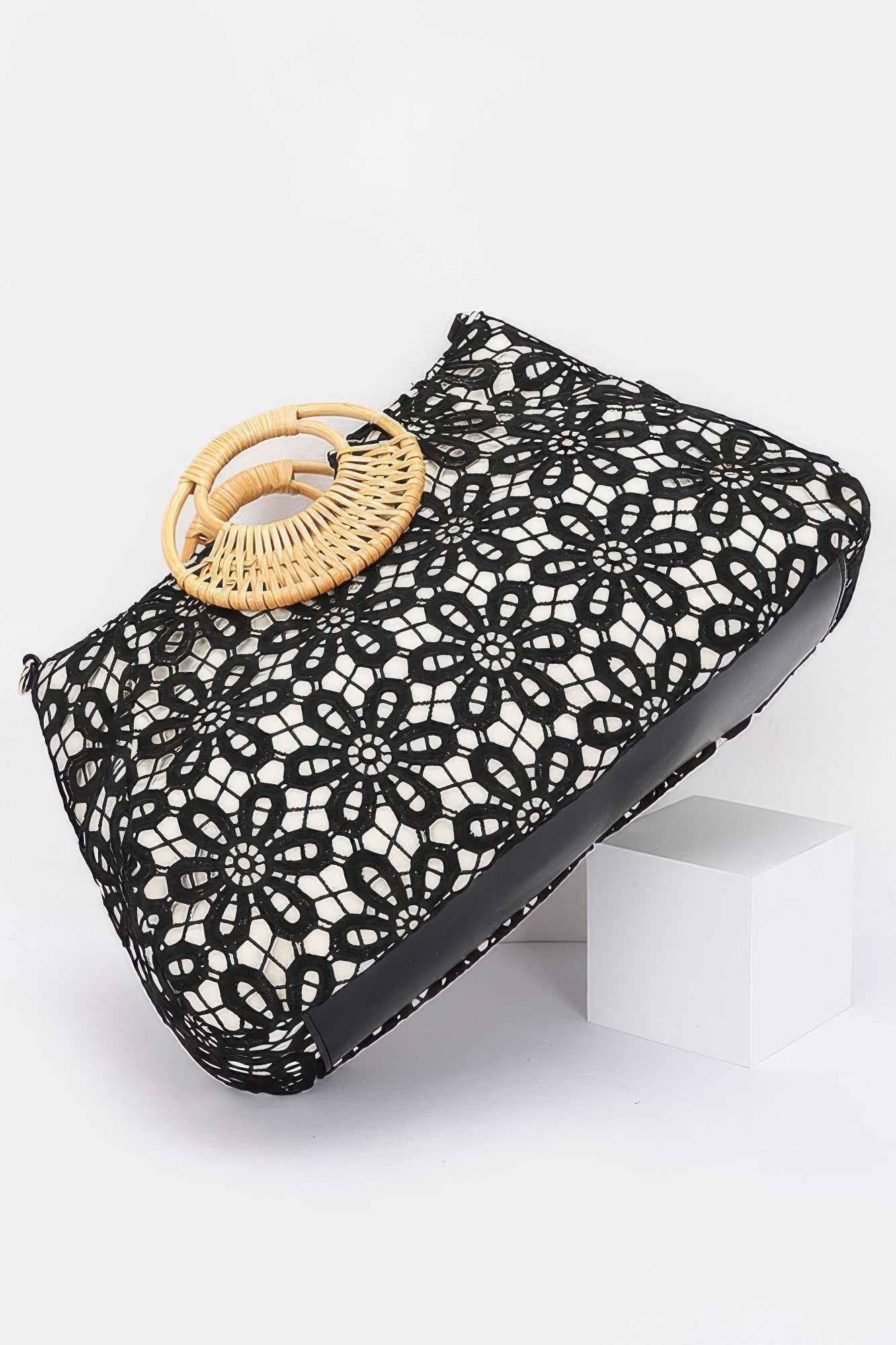 Faux Top Case Clutch - Wear Arielle
