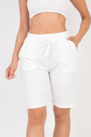 French Terry Bermuda Shorts - Wear Arielle