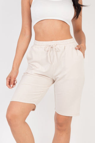French Terry Bermuda Shorts - Wear Arielle