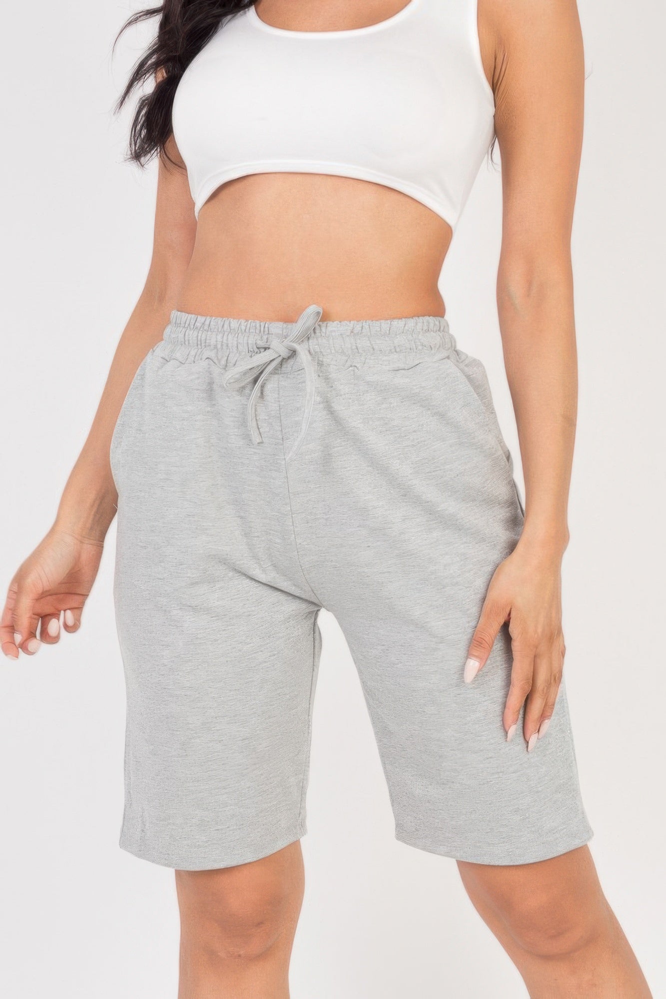 French Terry Bermuda Shorts - Wear Arielle