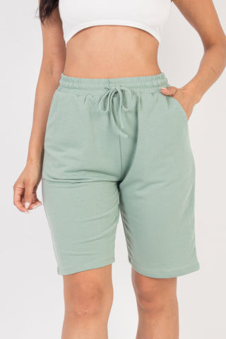 French Terry Bermuda Shorts - Wear Arielle