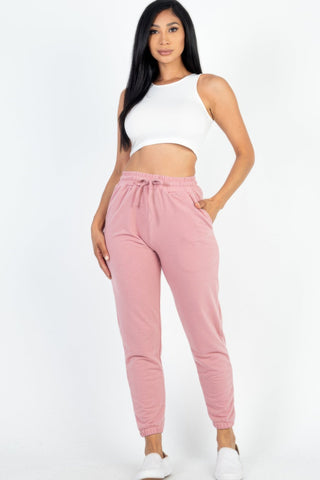 French Terry Jogger Pants - Wear Arielle