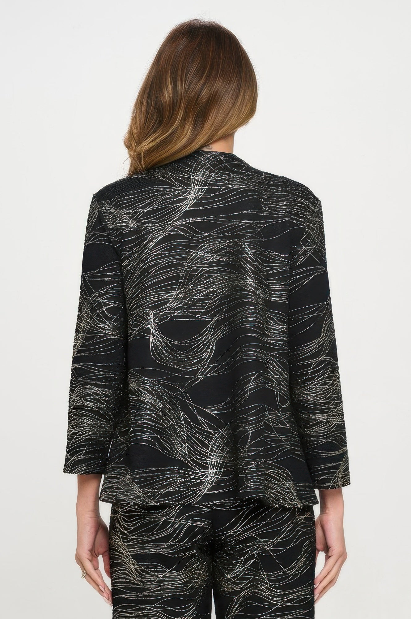 Fukuro Jacquard Button Jacket W/foil - Wear Arielle