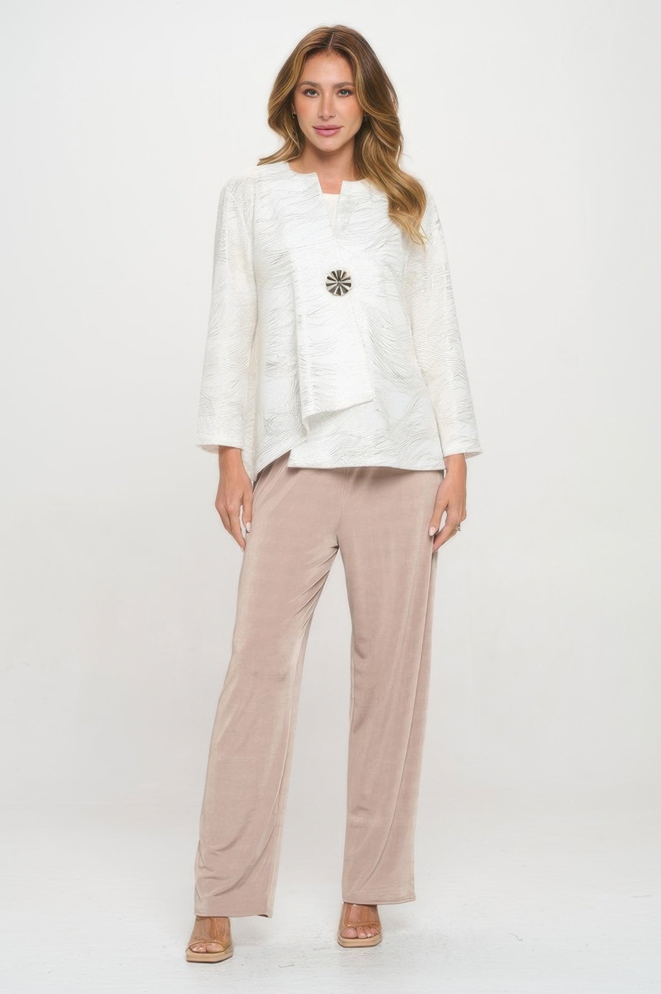 Fukuro Jacquard Button Jacket W/foil - Wear Arielle