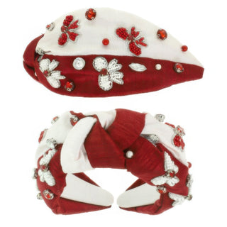 Game Day Bow Top Knotted Headband - Wear Arielle