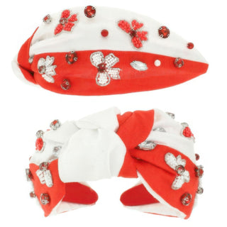 Game Day Bow Top Knotted Headband - Wear Arielle