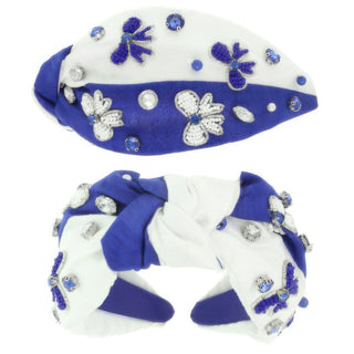 Game Day Bow Top Knotted Headband - Wear Arielle