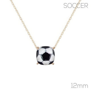 Gameda Soccer Volleyball Football Necklace - Wear Arielle