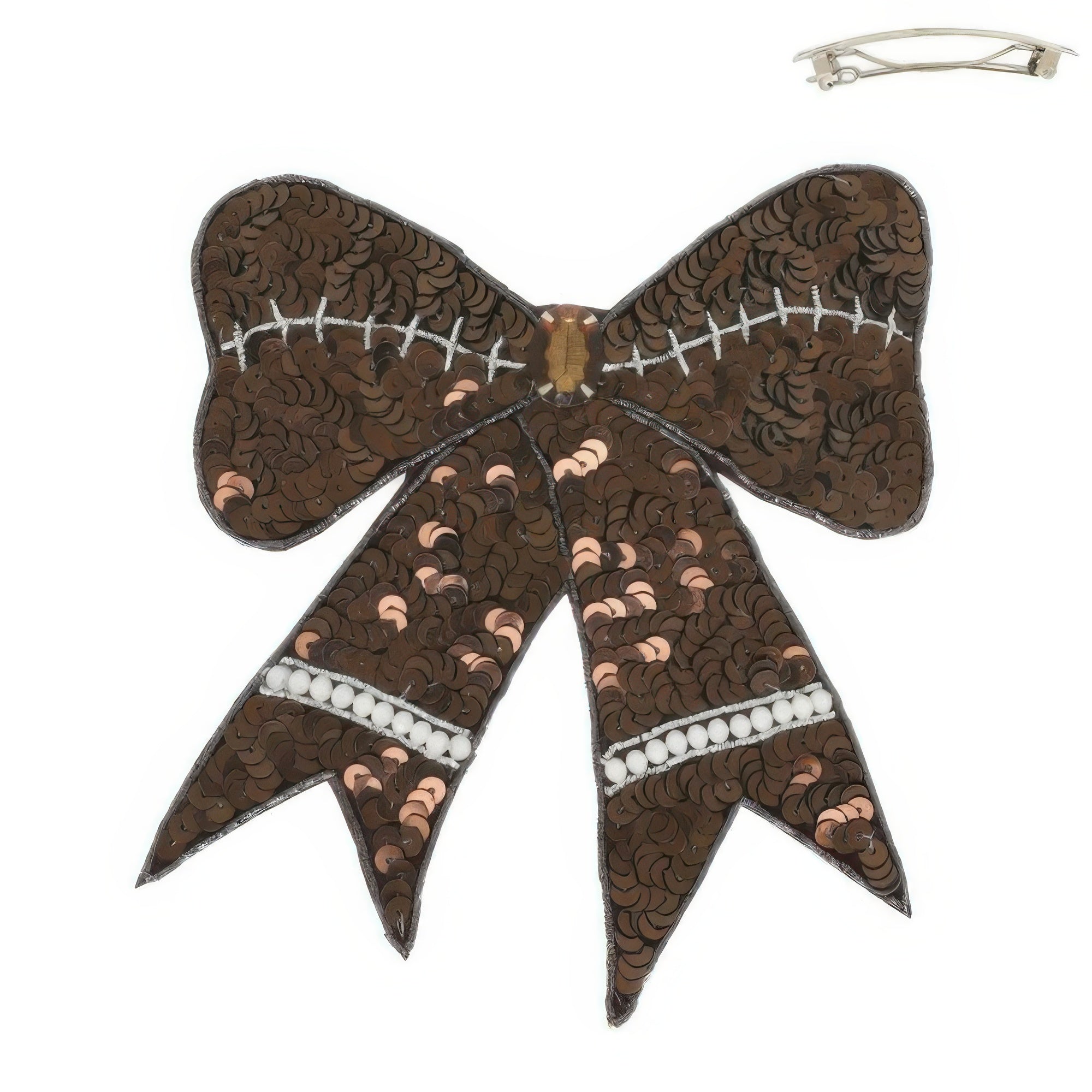 Gameday Jeweled Sports Barrette Hair Clip - Wear Arielle