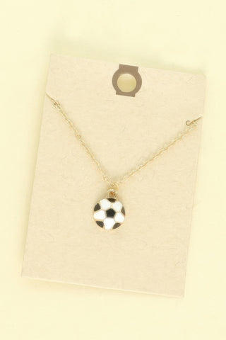Gameday Sports Theme Pendant Necklace - Wear Arielle