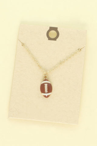 Gameday Sports Theme Pendant Necklace - Wear Arielle
