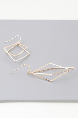 Geometric Elegance Earrings - Wear Arielle