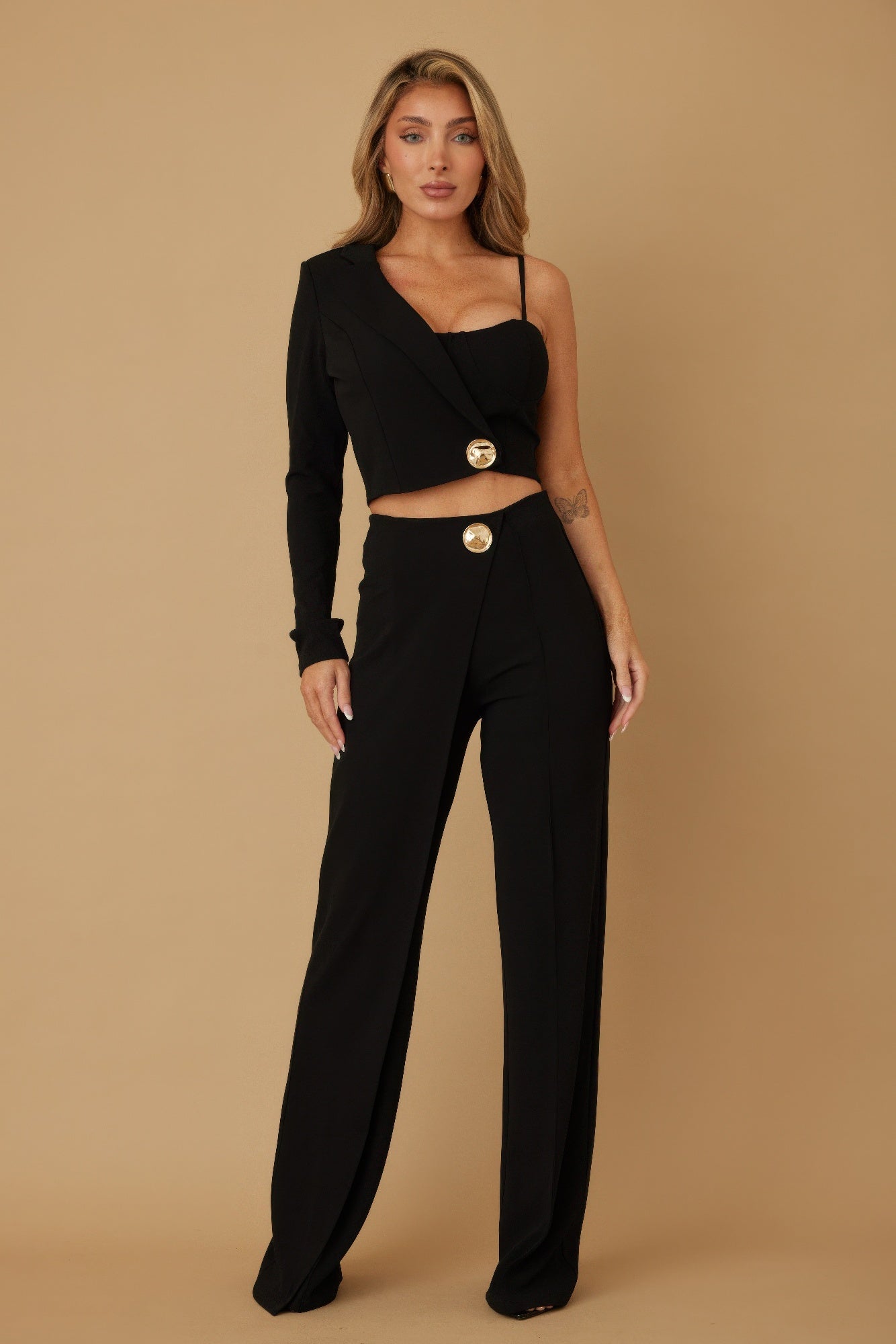 Half Sleeve Two Piece Sets - Wear Arielle