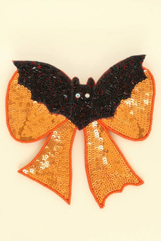 Halloween Theme Bow Barrette Hair Clip - Wear Arielle